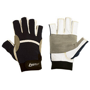 Segelhandschuhe Inshore Handschuhe Farbe: Black/White/Grey