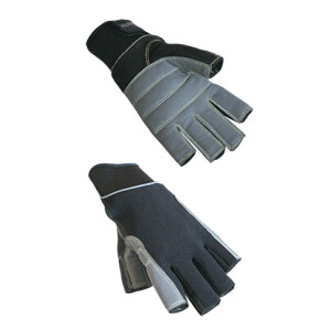 Racing Segelhandschuhe Handschuhe Farbe: Schwarz/Grau,...